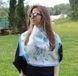 Deep Trust. Natural silk scarf