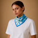 Trust. Natural silk scarf