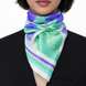 Sensual Periwinkle. Natural silk scarf.