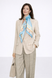 Bright Star. Natural silk scarf.